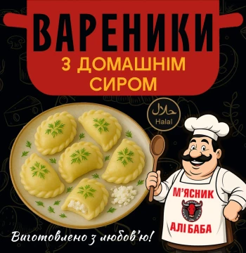 Вареники з домашнім сиром