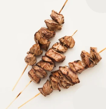 Шашлик з молочного теляти (смажений)